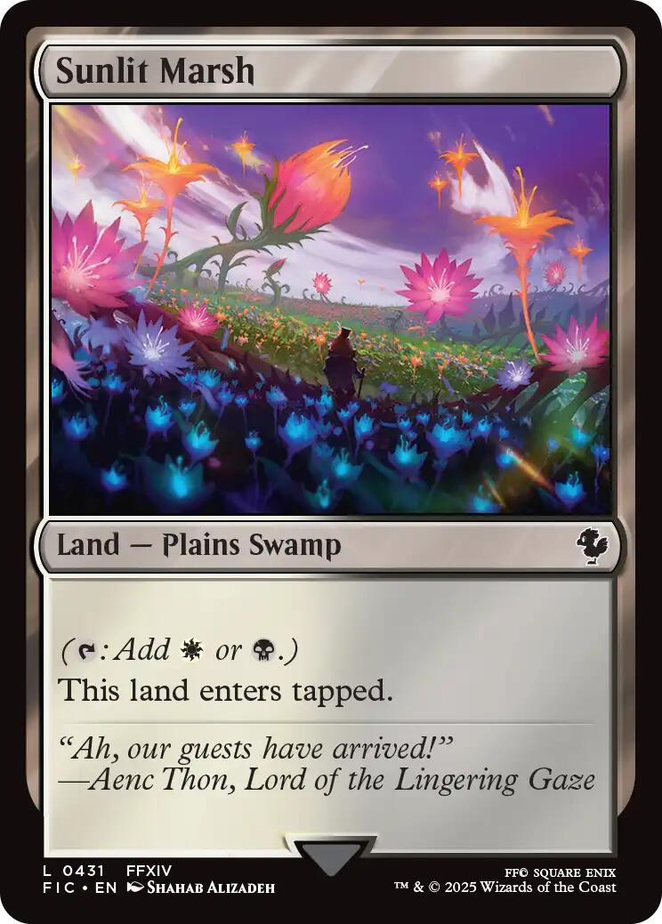 Sunlit Marsh (Surge Foil) [FINAL FANTASY Commander] | Gear Gaming Fayetteville