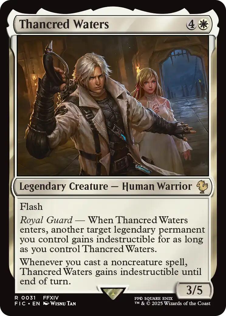Thancred Waters (Surge Foil) [FINAL FANTASY Commander] | Gear Gaming Fayetteville