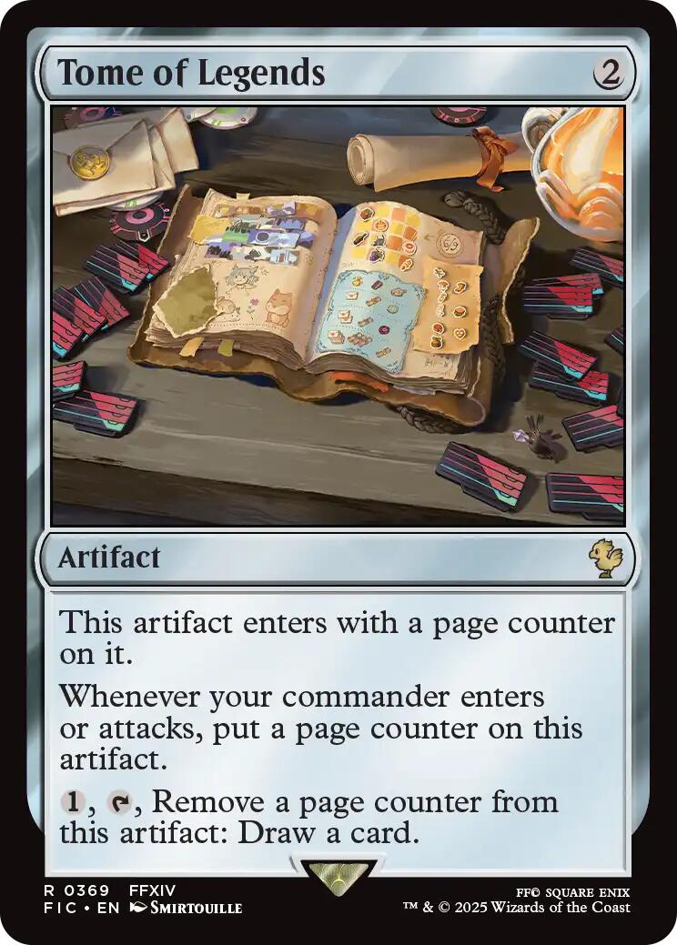 Tome of Legends (Surge Foil) [FINAL FANTASY Commander] | Gear Gaming Fayetteville