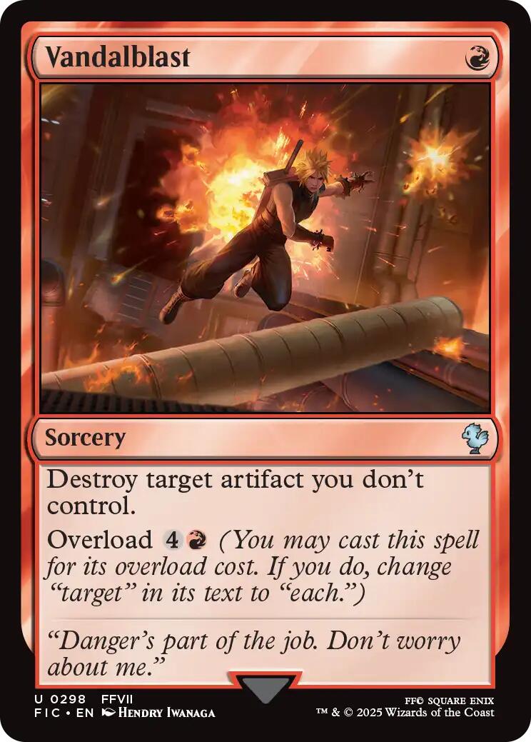 Vandalblast (Surge Foil) [FINAL FANTASY Commander] | Gear Gaming Fayetteville