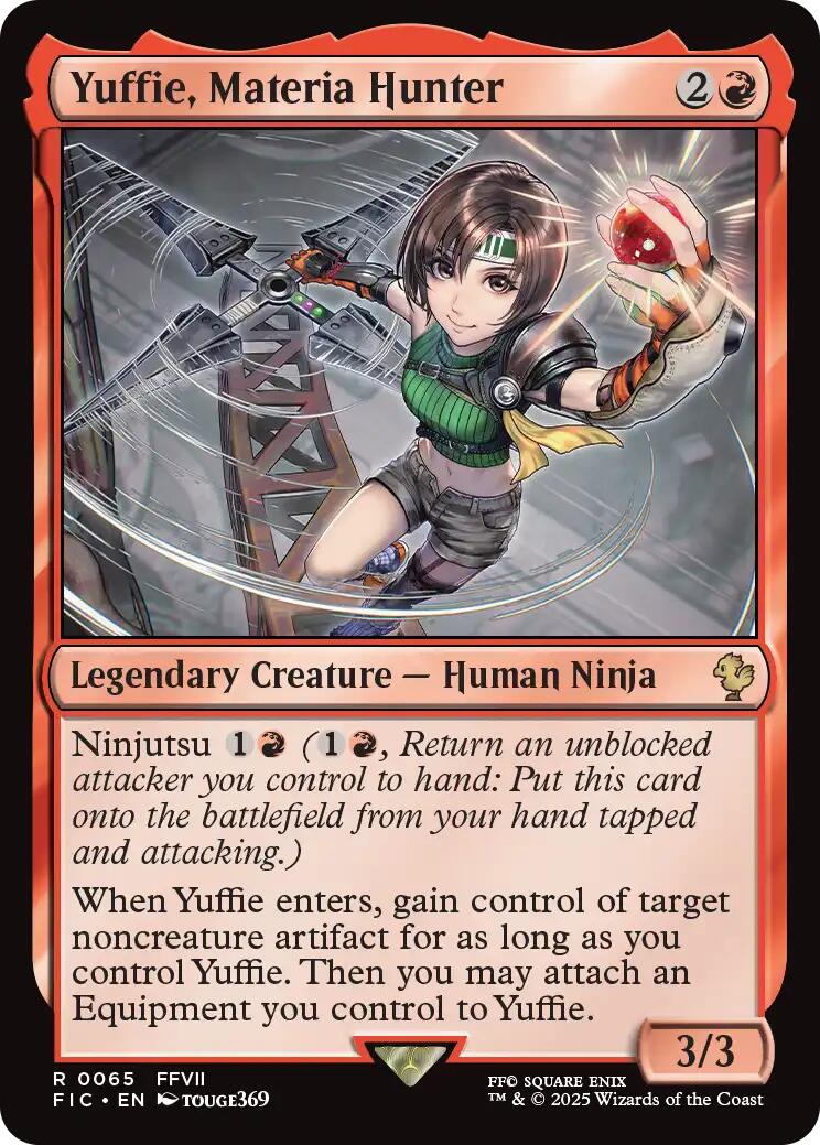 Yuffie, Materia Hunter (Surge Foil) [FINAL FANTASY Commander] | Gear Gaming Fayetteville