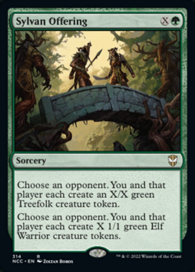 Sylvan Offering [Streets of New Capenna Commander] | Gear Gaming Fayetteville
