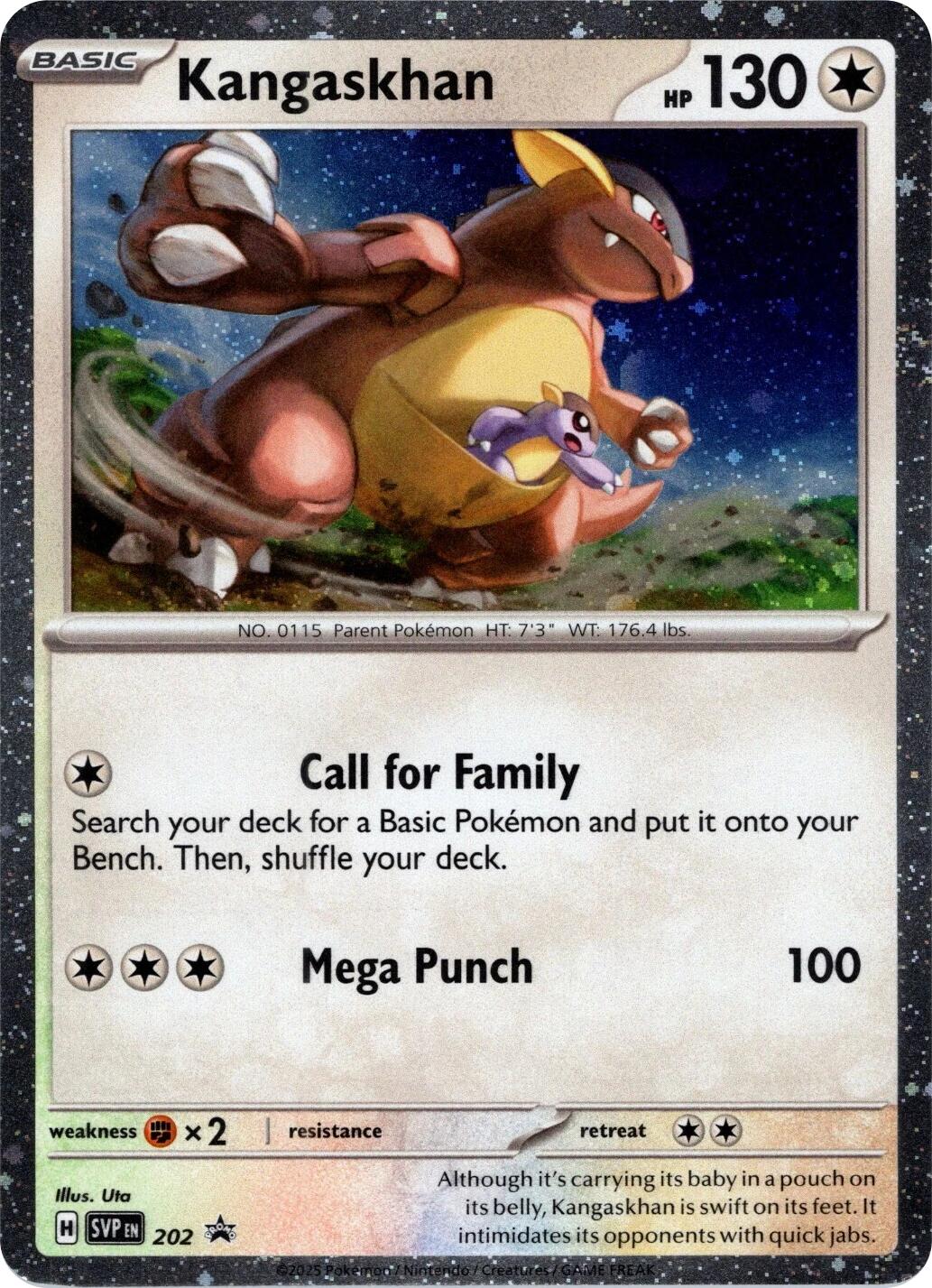 Kangaskhan (202) (Cosmos Holo) [Scarlet & Violet: Black Star Promos] | Gear Gaming Fayetteville