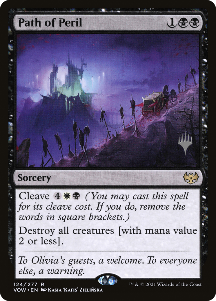 Path of Peril (Promo Pack) [Innistrad: Crimson Vow Promos] | Gear Gaming Fayetteville