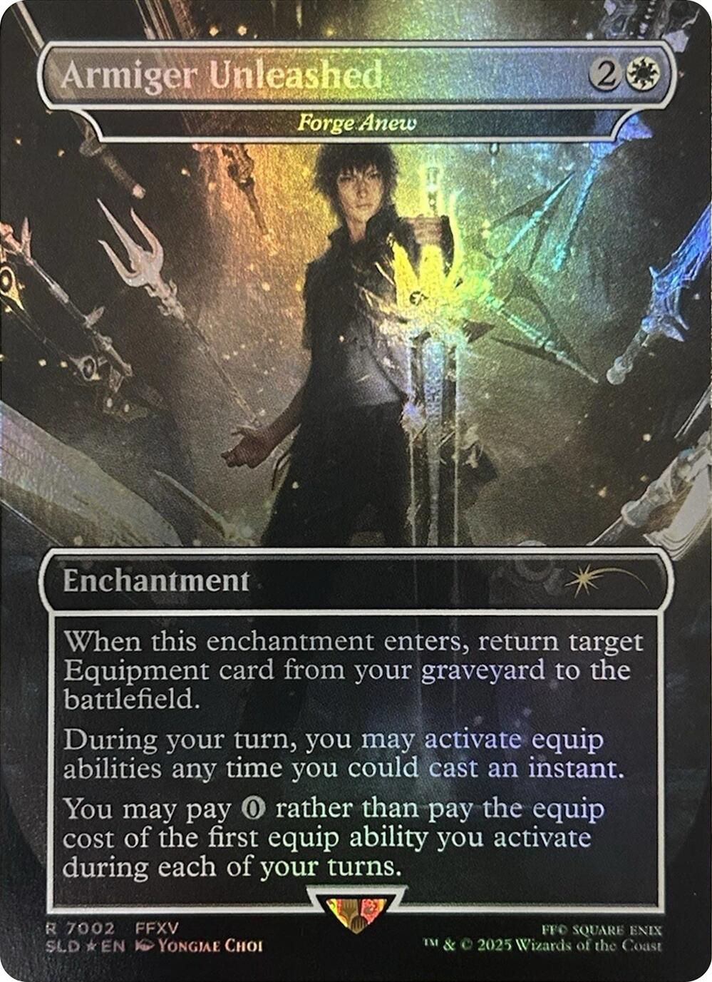 Armiger Unleashed - Forge Anew (Rainbow Foil) [Secret Lair Drop Series] | Gear Gaming Fayetteville