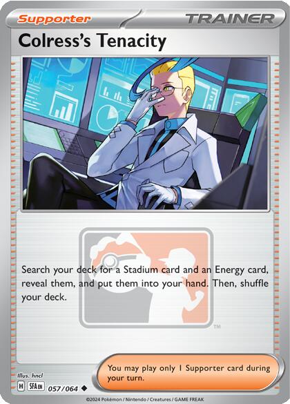 Colress's Tenacity (057/064) [League & Championship Cards] | Gear Gaming Fayetteville
