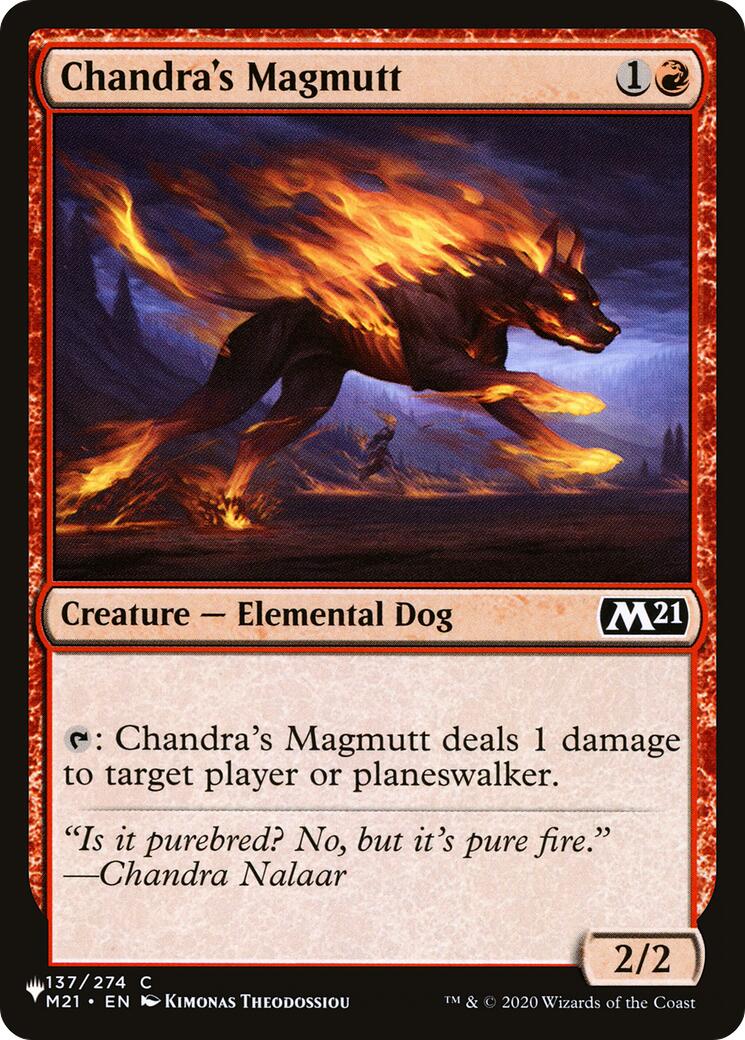 Chandra's Magmutt [The List] | Gear Gaming Fayetteville