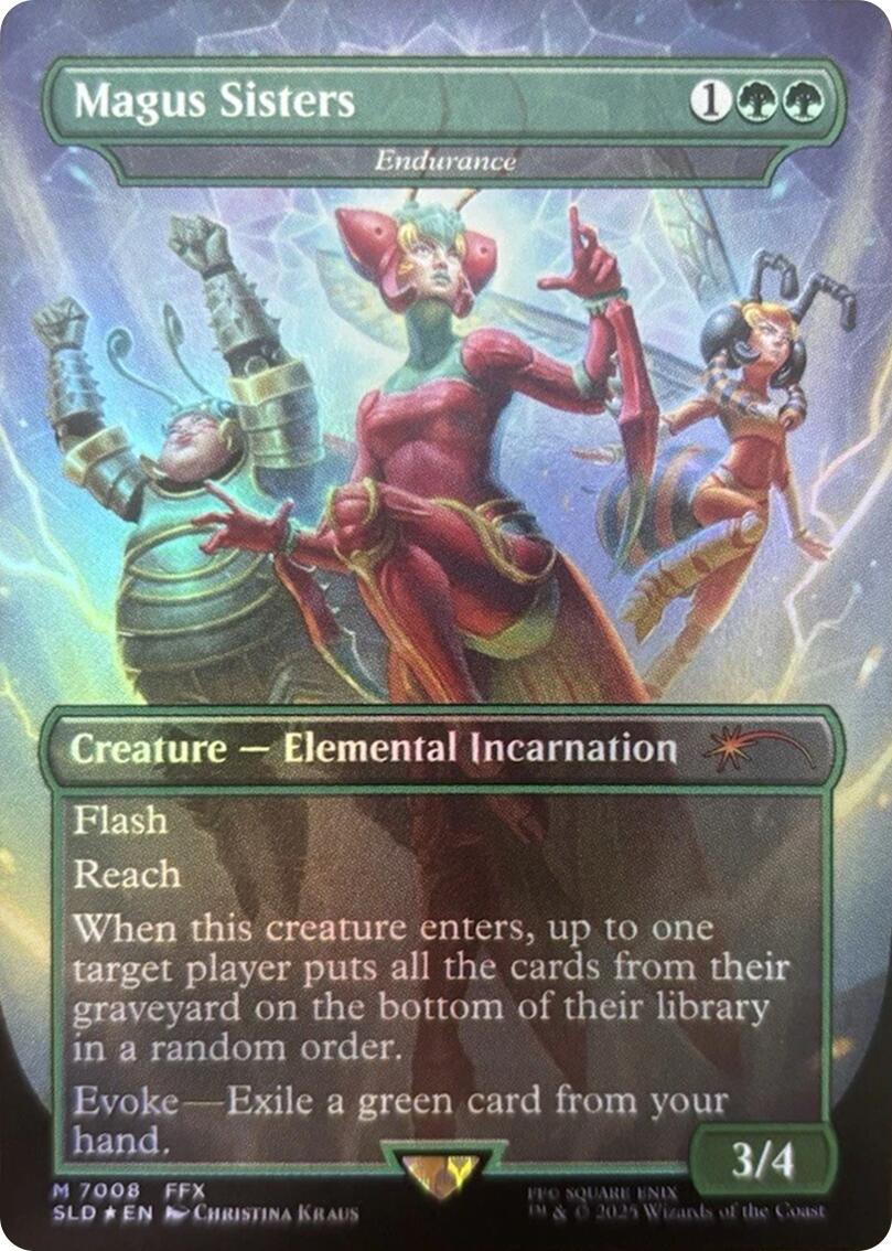Magus Sisters - Endurance (Rainbow Foil) [Secret Lair Drop Series] | Gear Gaming Fayetteville