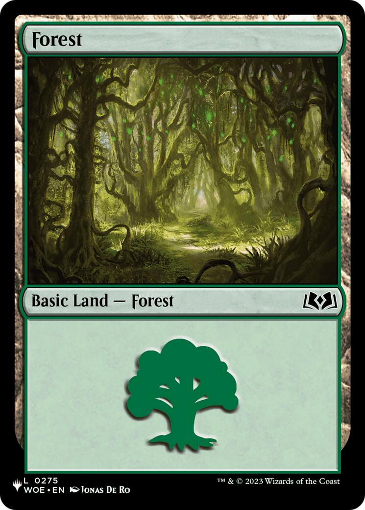 Forest (0275) (WOE) [The List] | Gear Gaming Fayetteville