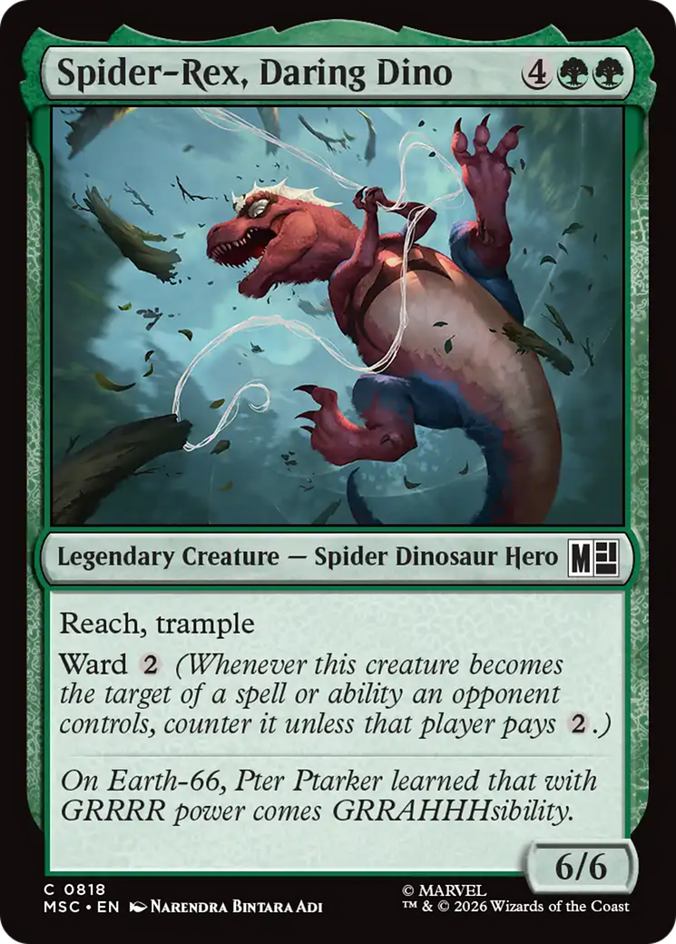 Spider-Rex, Daring Dino [Marvel Super Heroes Commander] | Gear Gaming Fayetteville