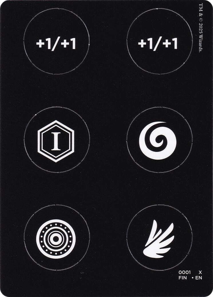 Punch Card Token (0001 // 0002) [FINAL FANTASY Tokens] | Gear Gaming Fayetteville