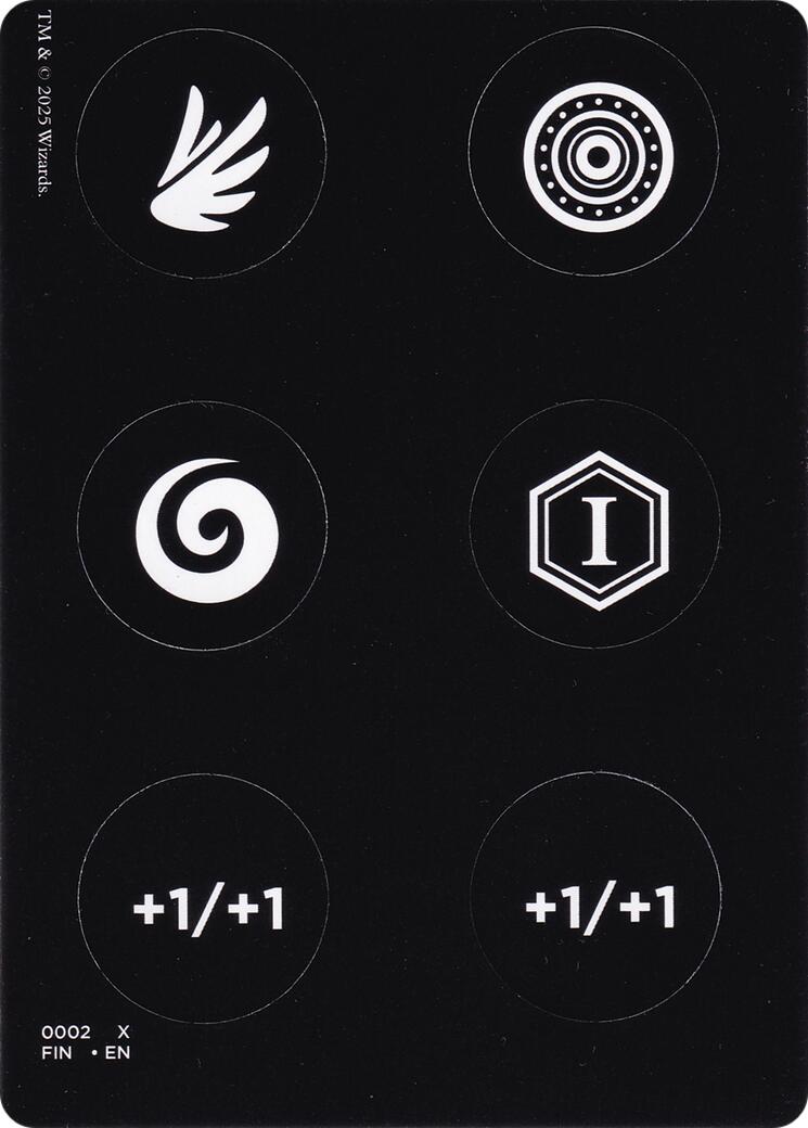 Punch Card Token (0001 // 0002) [FINAL FANTASY Tokens] | Gear Gaming Fayetteville