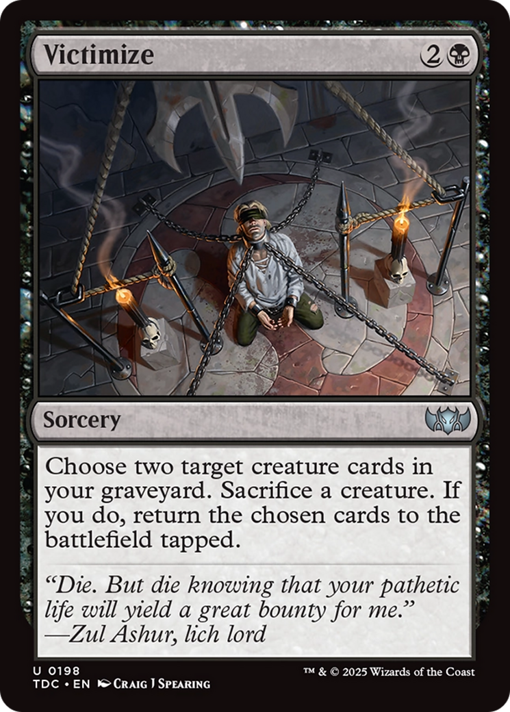 Victimize [Tarkir: Dragonstorm Commander] | Gear Gaming Fayetteville