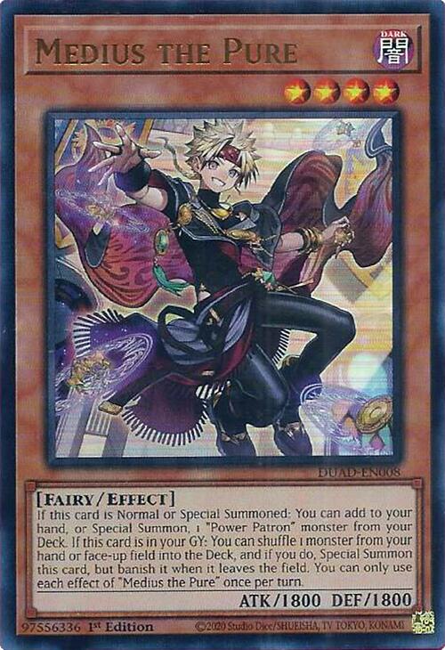 Medius the Pure [DUAD-EN008] Ultra Rare | Gear Gaming Fayetteville