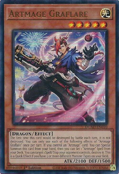 Artmage Graflare [DUAD-EN010] Ultra Rare | Gear Gaming Fayetteville