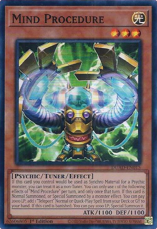Mind Procedure [DUAD-EN015] Super Rare | Gear Gaming Fayetteville