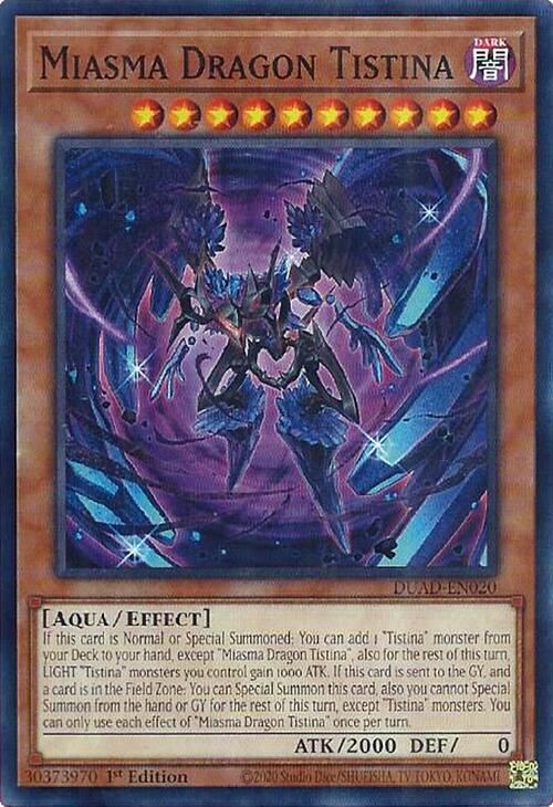Miasma Dragon Tistina [DUAD-EN020] Common | Gear Gaming Fayetteville