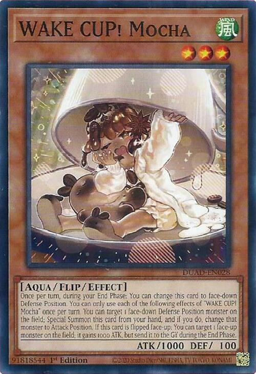 WAKE CUP! Mocha [DUAD-EN028] Common | Gear Gaming Fayetteville