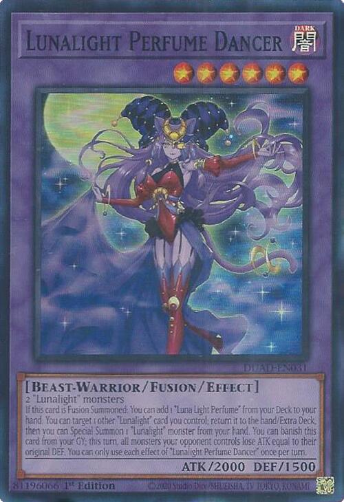 Lunalight Perfume Dancer [DUAD-EN031] Super Rare | Gear Gaming Fayetteville
