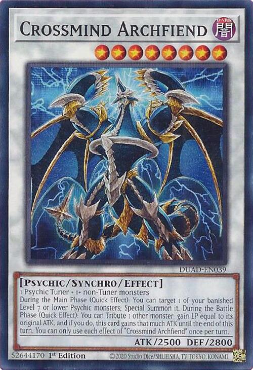 Crossmind Archfiend [DUAD-EN039] Common | Gear Gaming Fayetteville