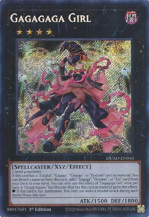 Gagagaga Girl [DUAD-EN043] Secret Rare | Gear Gaming Fayetteville