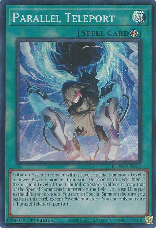 Parallel Teleport [DUAD-EN059] Super Rare | Gear Gaming Fayetteville
