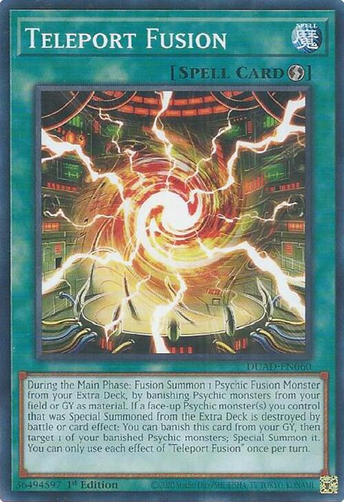 Teleport Fusion [DUAD-EN060] Common | Gear Gaming Fayetteville