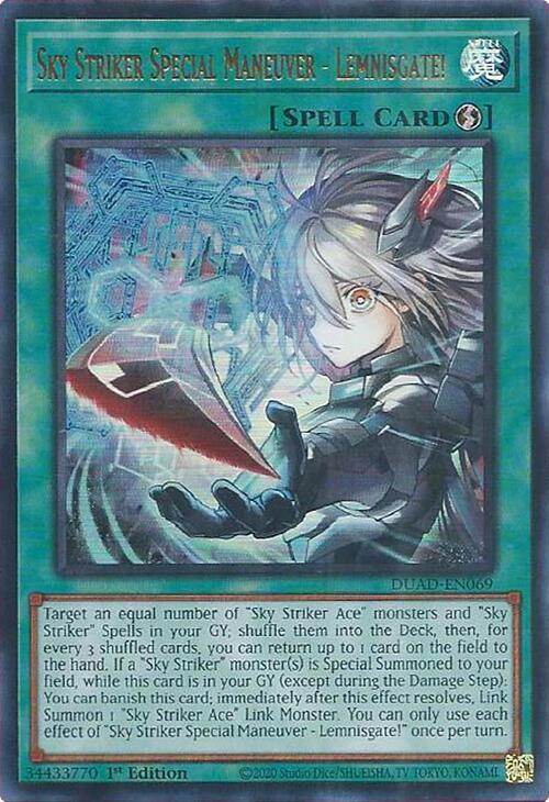 Sky Striker Special Maneuver - Lemnisgate! [DUAD-EN069] Ultra Rare | Gear Gaming Fayetteville