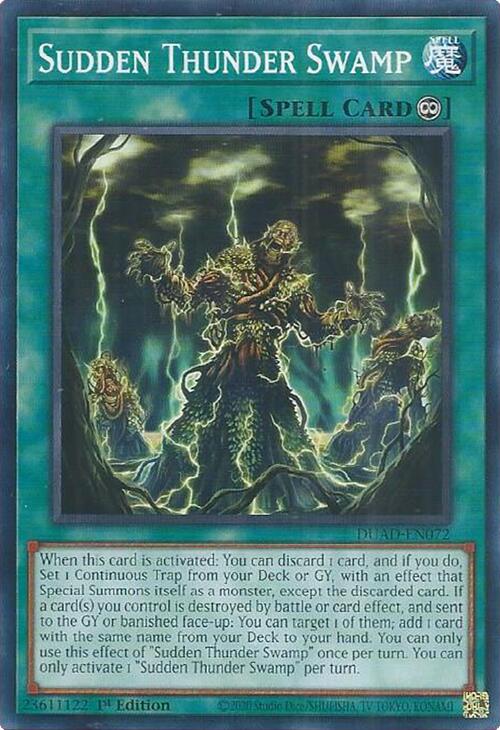 Sudden Thunder Swamp [DUAD-EN072] Common | Gear Gaming Fayetteville