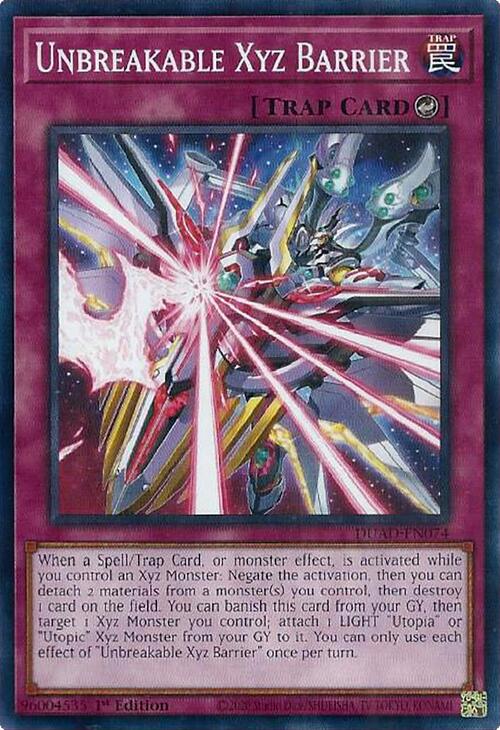 Unbreakable Xyz Barrier [DUAD-EN074] Common | Gear Gaming Fayetteville
