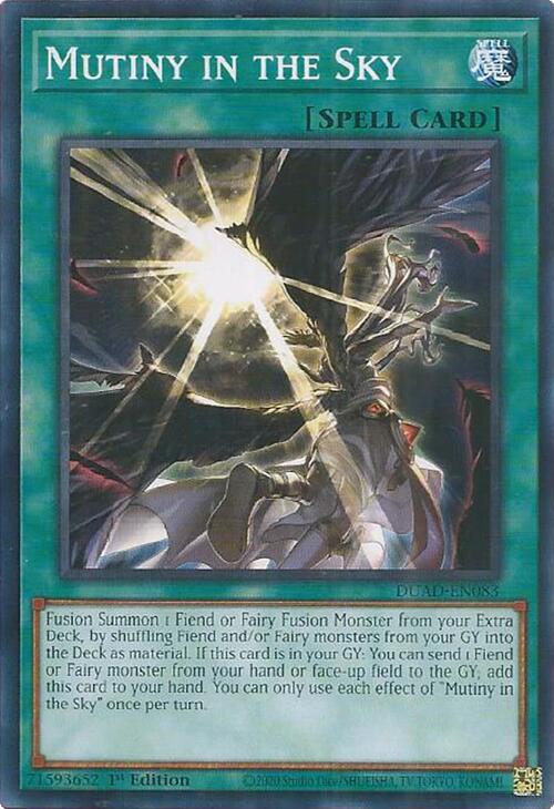 Mutiny in the Sky [DUAD-EN083] Common | Gear Gaming Fayetteville
