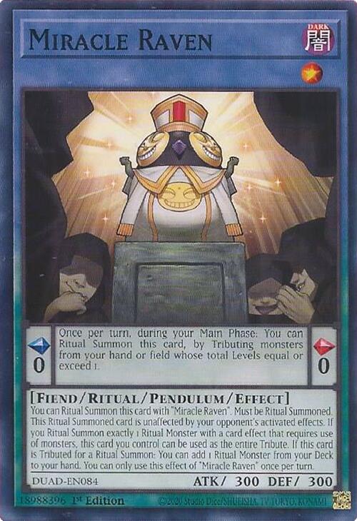 Miracle Raven [DUAD-EN084] Common | Gear Gaming Fayetteville