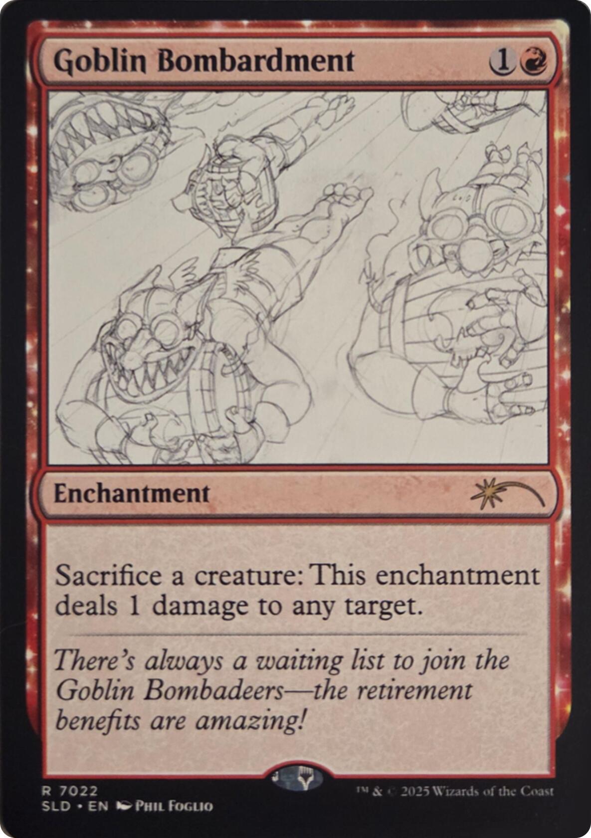 Goblin Bombardment (7022) [Secret Lair Drop Series] | Gear Gaming Fayetteville