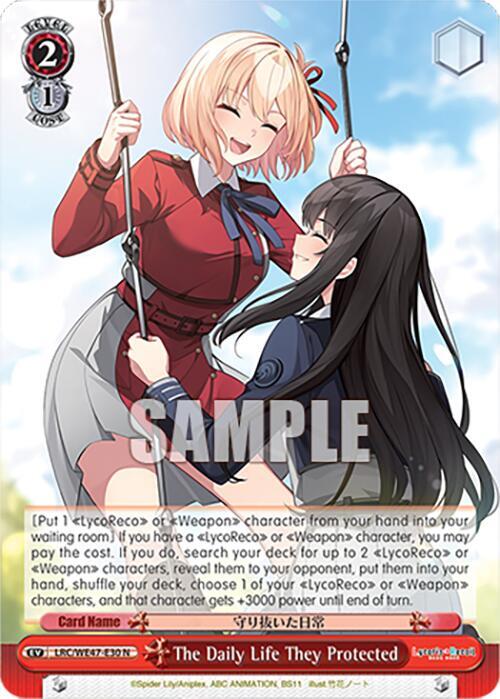 The Daily Life They Protected - [Lycoris Recoil Premium Booster] | Gear Gaming Fayetteville