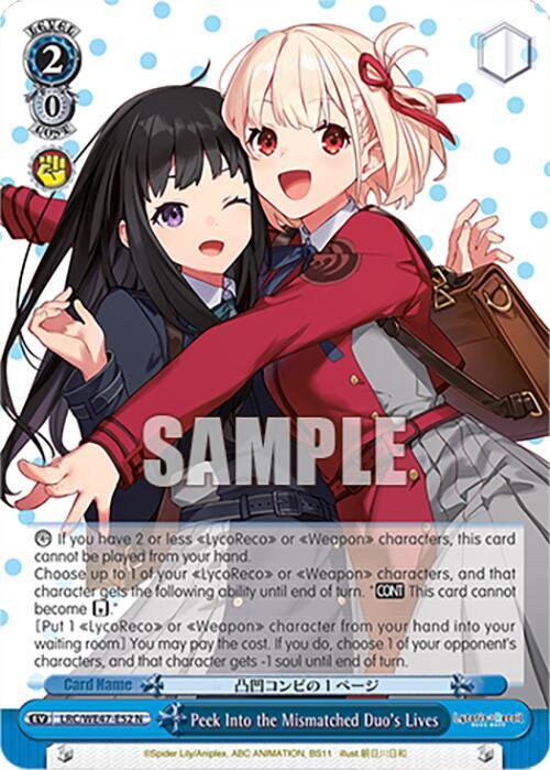 Peek Into the Mismatched Duo's Lives - [Lycoris Recoil Premium Booster] | Gear Gaming Fayetteville