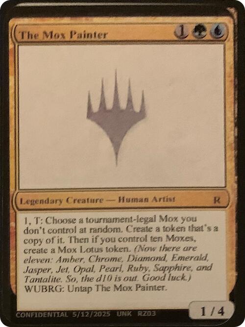 The Mox Painter [Unknown Event] | Gear Gaming Fayetteville