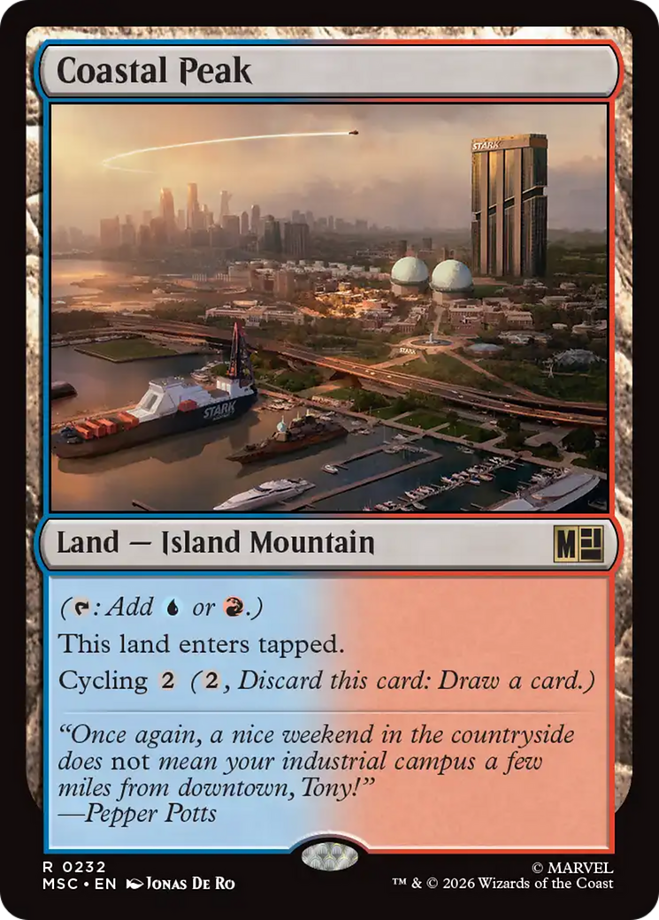 Coastal Peak [Marvel Super Heroes Commander] | Gear Gaming Fayetteville