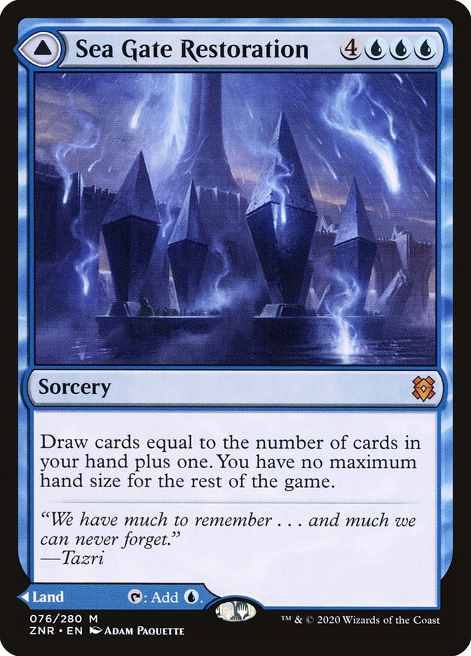 Sea Gate Restoration // Sea Gate, Reborn [Zendikar Rising] | Gear Gaming Fayetteville