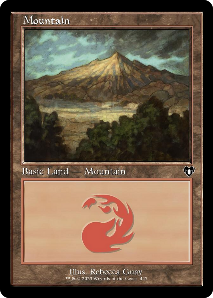 Mountain (447) (Retro) [Commander Masters] | Gear Gaming Fayetteville