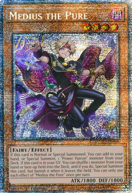 Medius the Pure (Starlight Rare) [DUAD-EN008] Starlight Rare | Gear Gaming Fayetteville