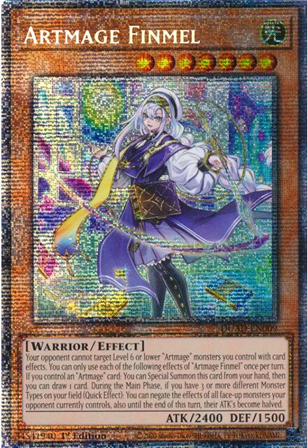 Artmage Finmel (Starlight Rare) [DUAD-EN009] Starlight Rare | Gear Gaming Fayetteville