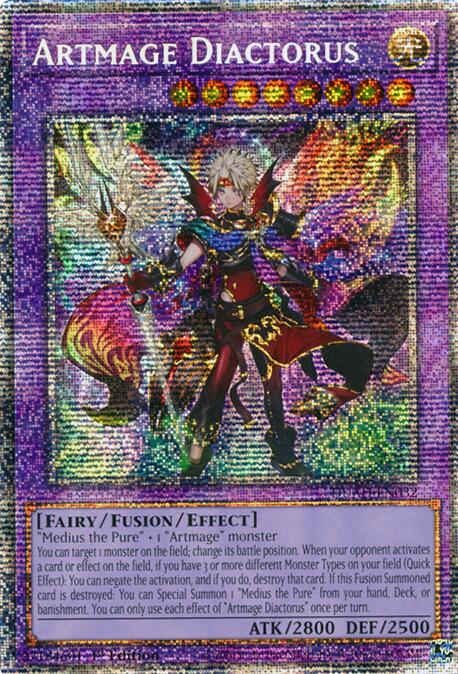 Artmage Diactorus (Starlight Rare) [DUAD-EN032] Starlight Rare | Gear Gaming Fayetteville