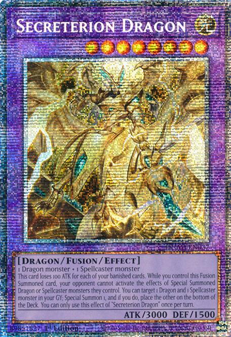 Secreterion Dragon (Starlight Rare) [DUAD-EN037] Starlight Rare | Gear Gaming Fayetteville