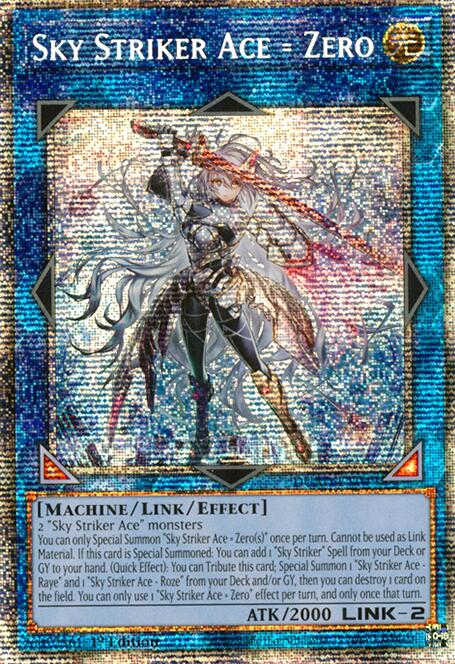 Sky Striker Ace = Zero (Starlight Rare) [DUAD-EN049] Starlight Rare | Gear Gaming Fayetteville
