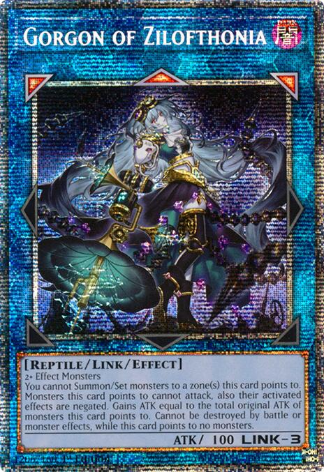 Gorgon of Zilofthonia (Starlight Rare) [DUAD-EN050] Starlight Rare | Gear Gaming Fayetteville