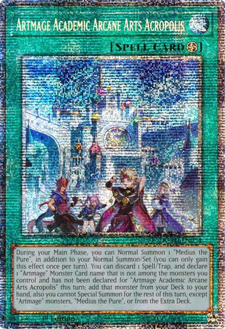 Artmage Academic Arcane Arts Acropolis (Starlight Rare) [DUAD-EN054] Starlight Rare | Gear Gaming Fayetteville