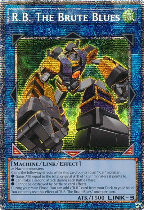 R.B. The Brute Blues (Starlight Rare) [DUAD-EN094] Starlight Rare | Gear Gaming Fayetteville