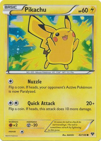 Pikachu (42/146) (2014 Movie Promo) [Miscellaneous Cards] | Gear Gaming Fayetteville