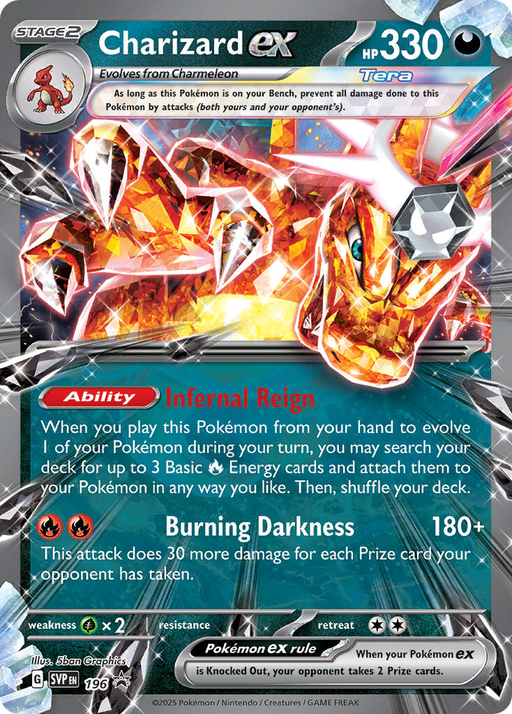Charizard EX (196) [Scarlet & Violet: Black Star Promos] | Gear Gaming Fayetteville