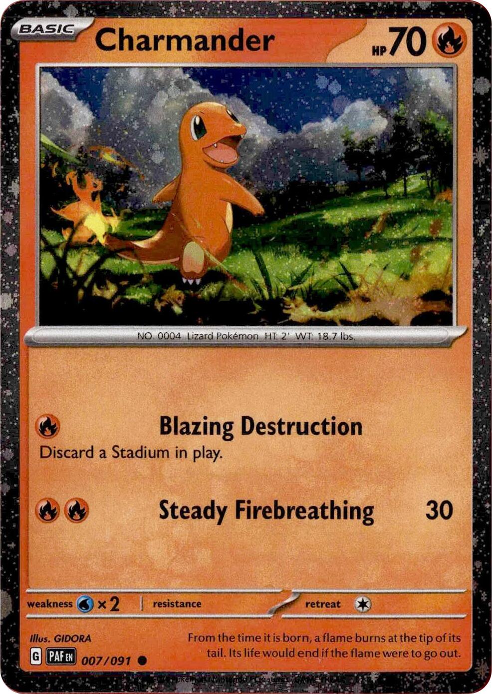 Charmander (007/091) (Cosmos Holo) [Miscellaneous Cards] | Gear Gaming Fayetteville